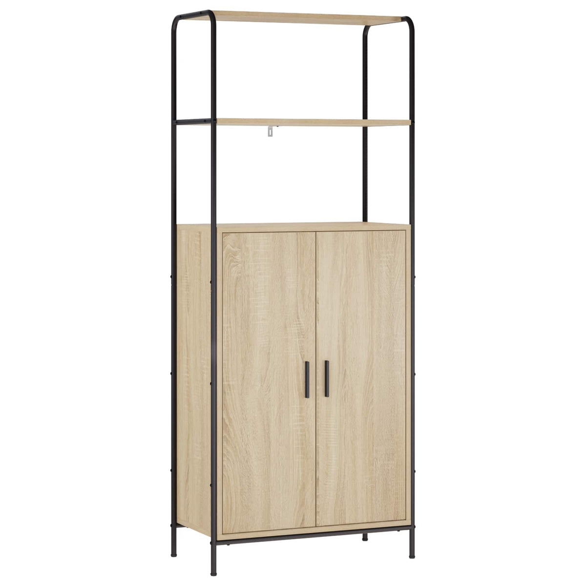 Highboard Sonoma Oak 65 x 33 x 161 cm Engineered Wood