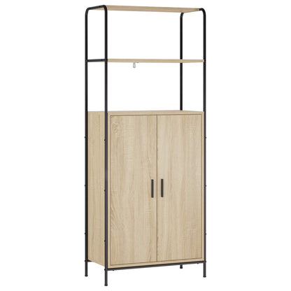 Highboard Sonoma Oak 65 x 33 x 161 cm Engineered Wood
