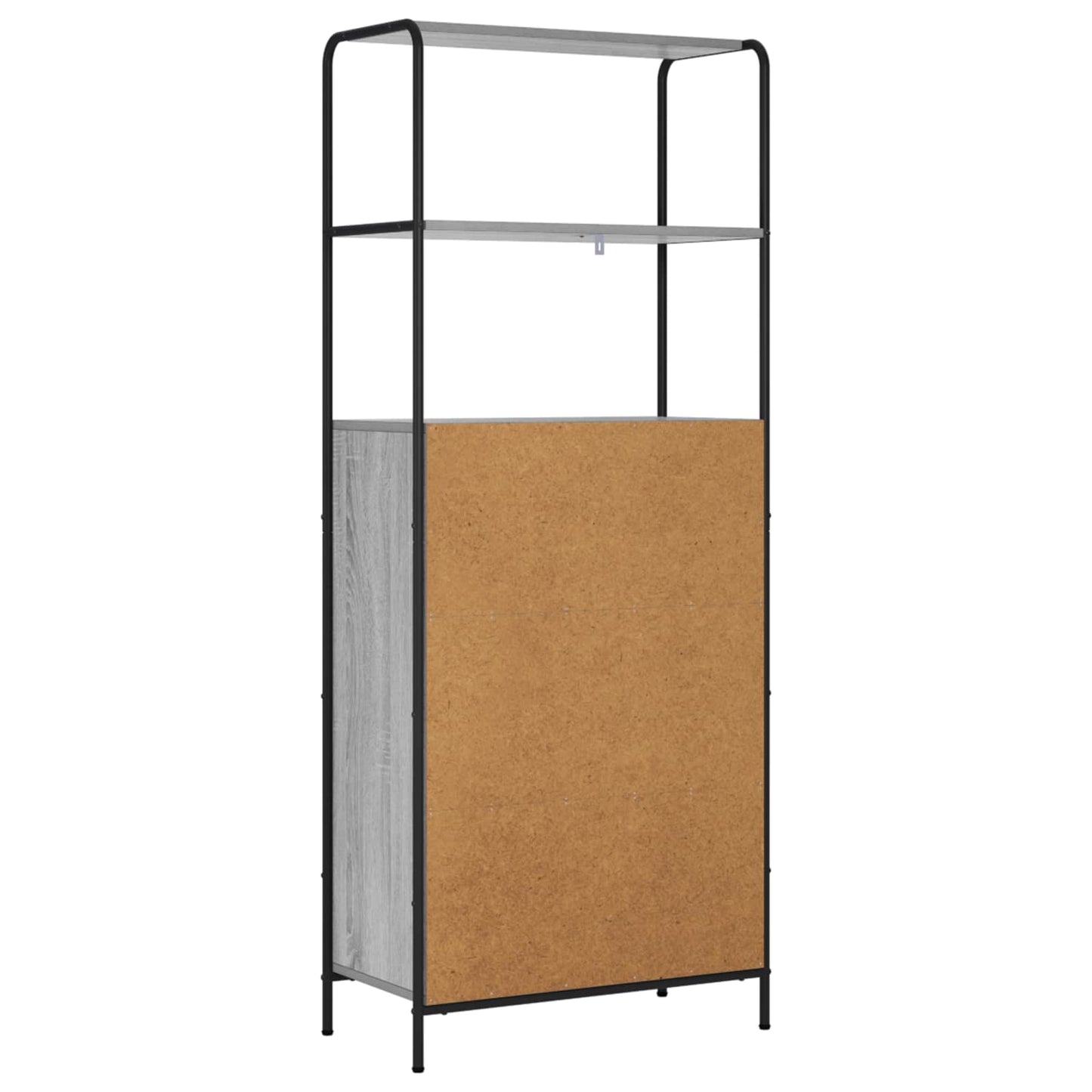 Highboard Grey Sonoma 65 x 33 x 161 cm Engineered Wood