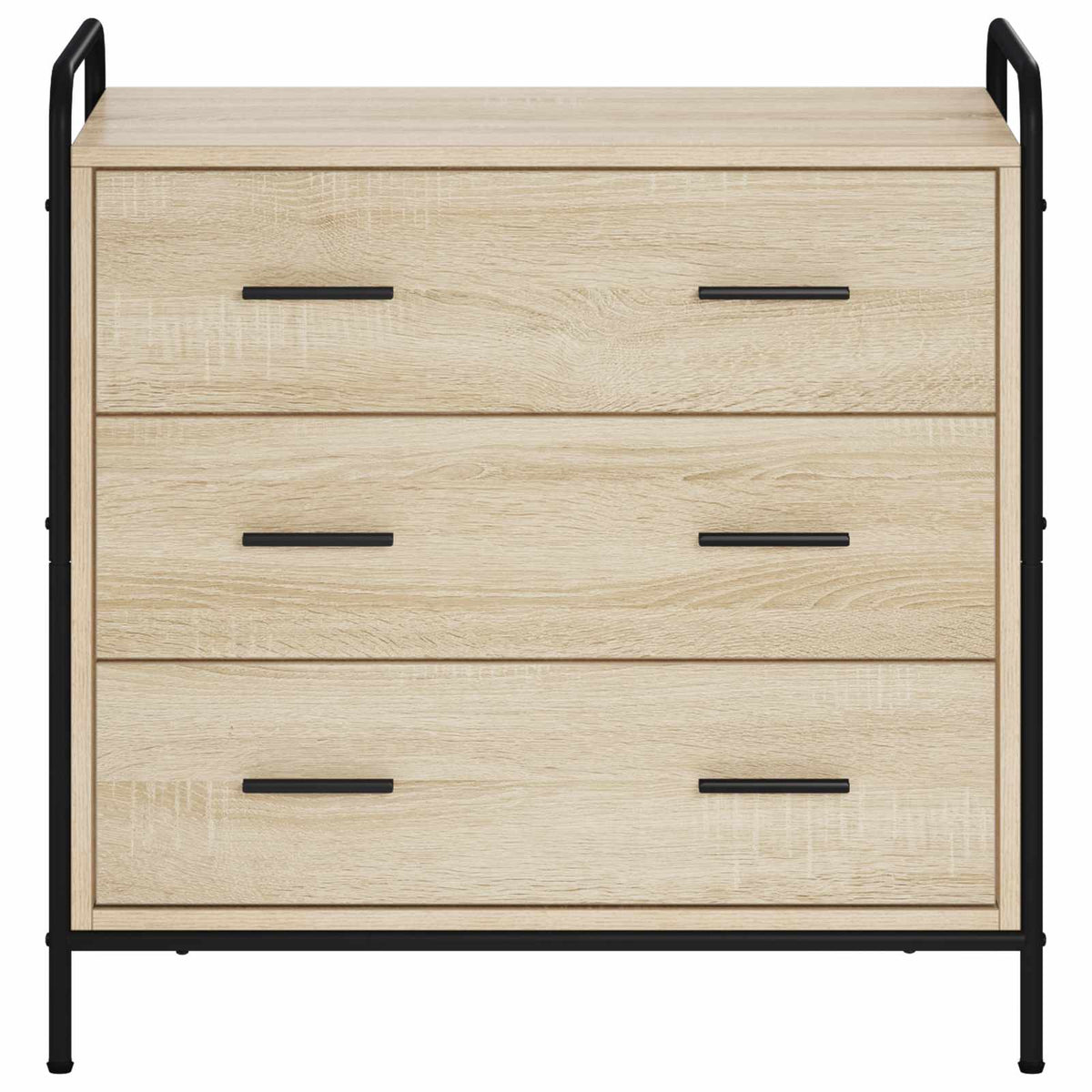 Drawer Cabinet Sonoma Oak 70 x 39.5 x 71 cm Engineered Wood