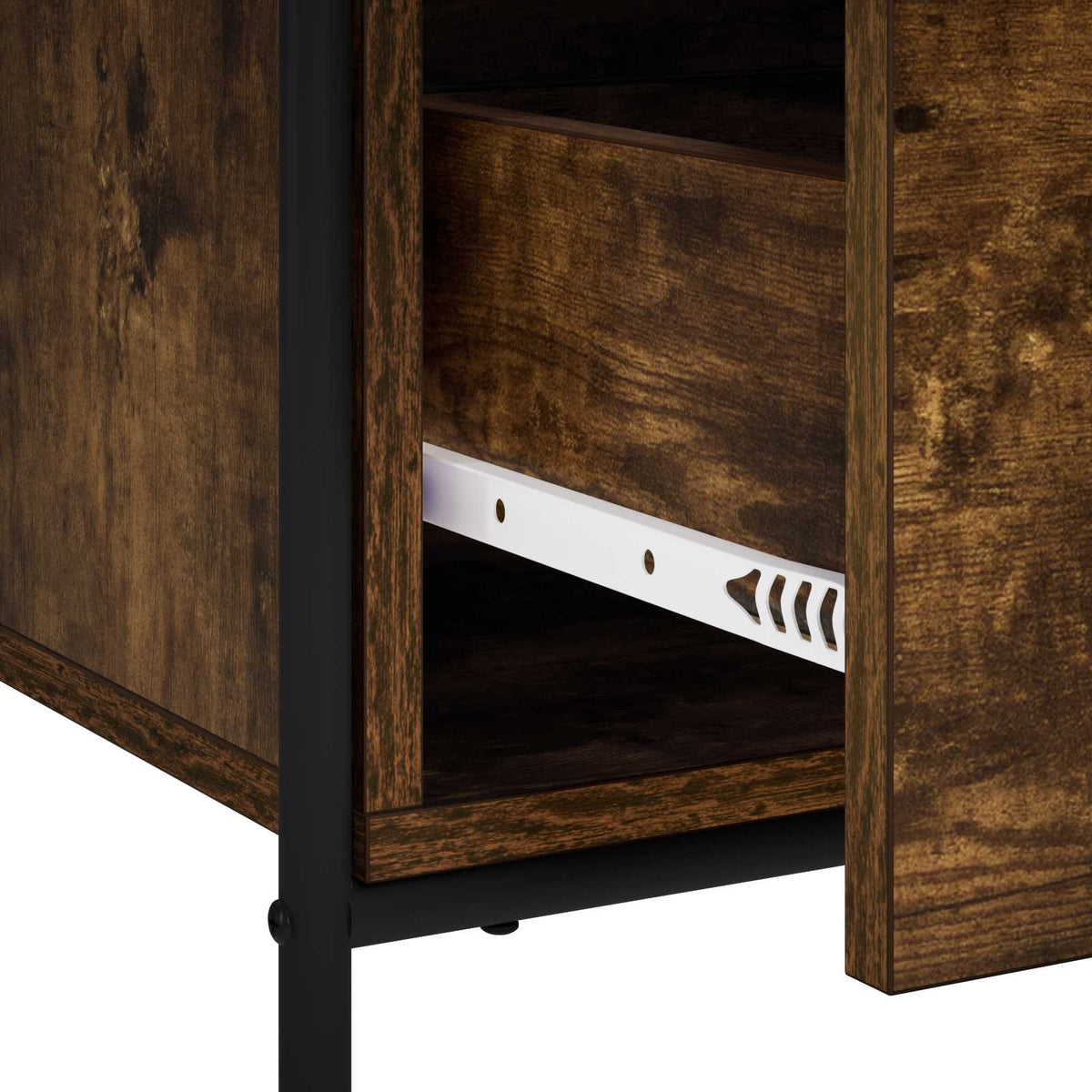 Drawer Cabinet Smoked Oak 70 x 39.5 x 71 cm Engineered Wood