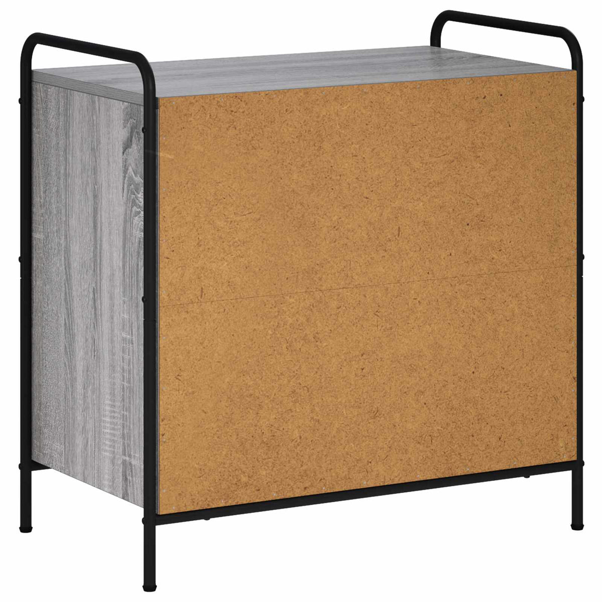 Drawer Cabinet Grey Sonoma 70 x 39.5 x 71 cm Engineered Wood