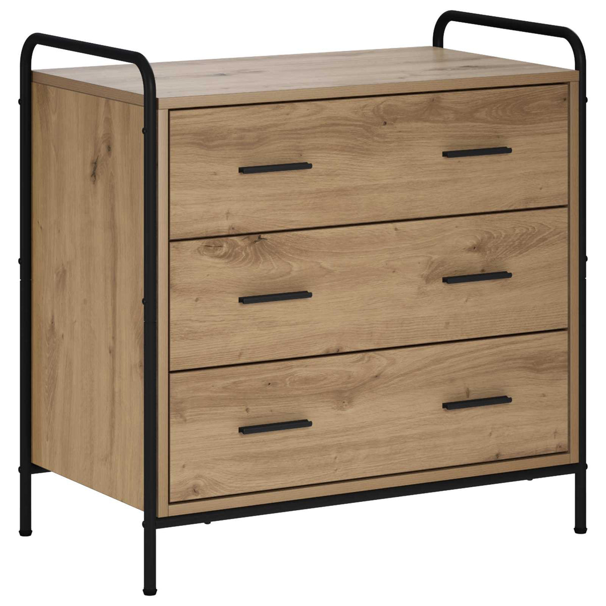 Drawer Cabinet Artisan Oak 70 x 39.5 x 71 cm Engineered Wood