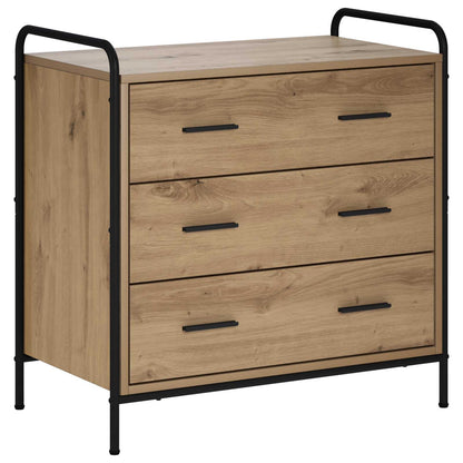 Drawer Cabinet Artisan Oak 70 x 39.5 x 71 cm Engineered Wood