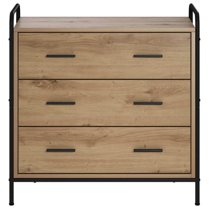 Drawer Cabinet Artisan Oak 70 x 39.5 x 71 cm Engineered Wood