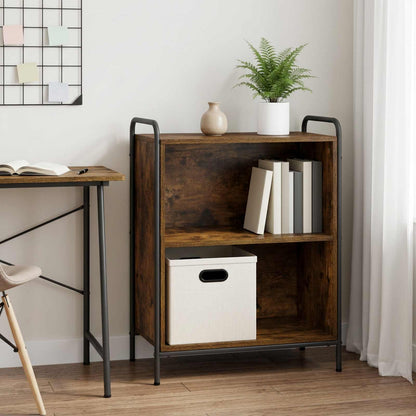 Book Cabinet 80 x 33 x 80 cm Engineered Wood Smoked Oak