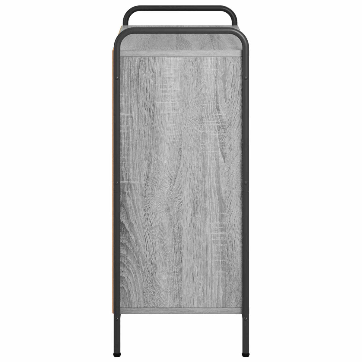 Book Cabinet 80 x 33 x 80 cm Engineered Wood Grey Sonoma