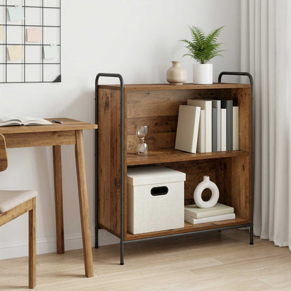 Book Cabinet 80 x 33 x 80 cm Engineered Wood Old Wood
