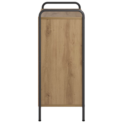 Book Cabinet 80 x 33 x 80 cm Engineered Wood Artisan Oak