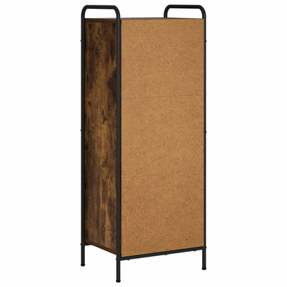 Book Cabinet 43 x 33 x 111 cm Engineered Wood Smoked Oak