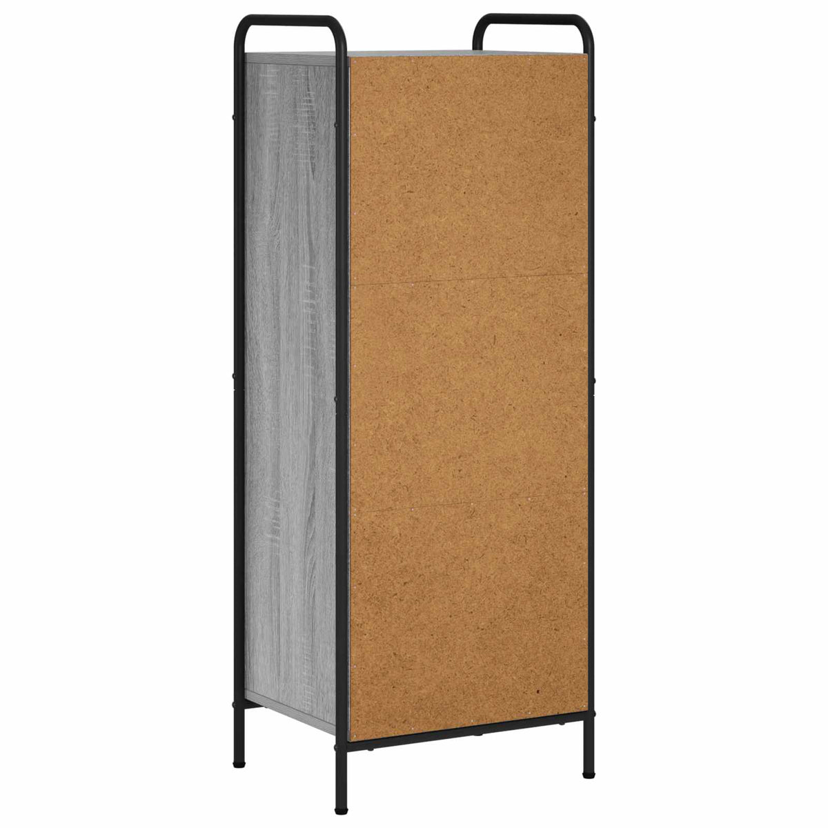 Book Cabinet 43 x 33 x 111 cm Engineered Wood Grey Sonoma