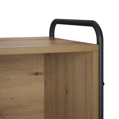 Book Cabinet 43 x 33 x 111 cm Engineered Wood Artisan Oak