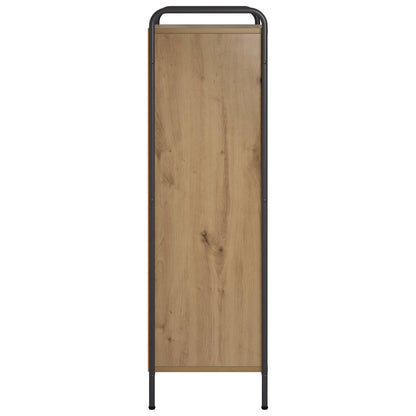 Book Cabinet 43 x 33 x 111 cm Engineered Wood Artisan Oak