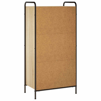 Book Cabinet 55.5 x 33 x 111 cm Engineered Wood Sonoma Oak