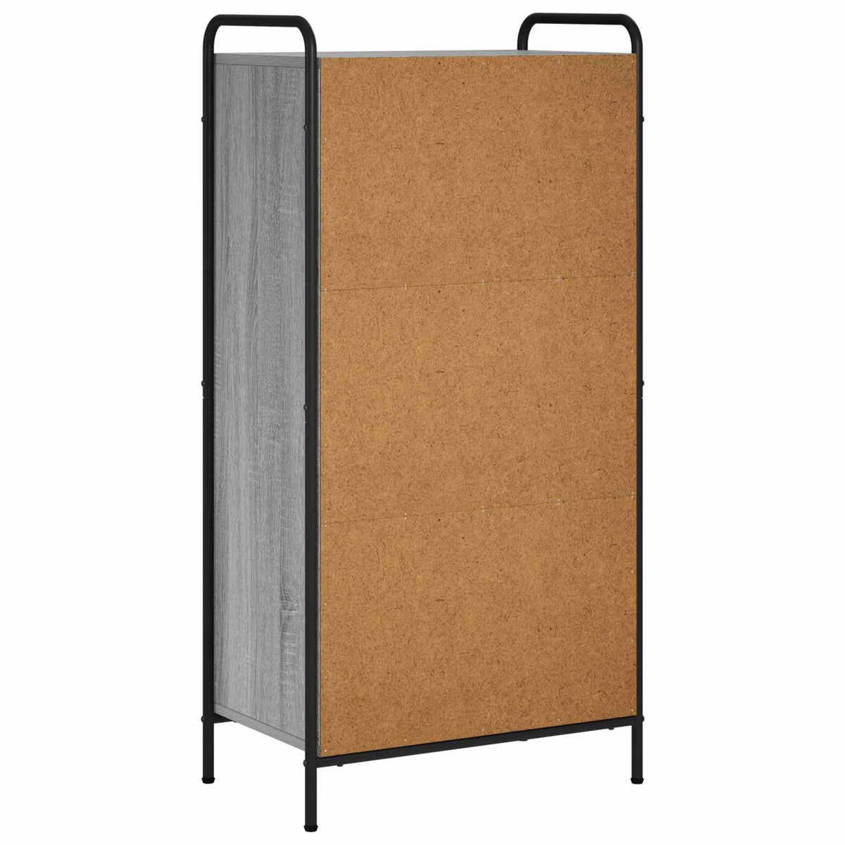 Book Cabinet 55.5 x 33 x 111 cm Engineered Wood Grey Sonoma