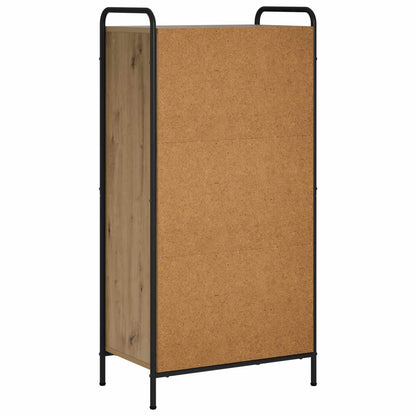 Book Cabinet 55.5 x 33 x 111 cm Engineered Wood Artisan Oak