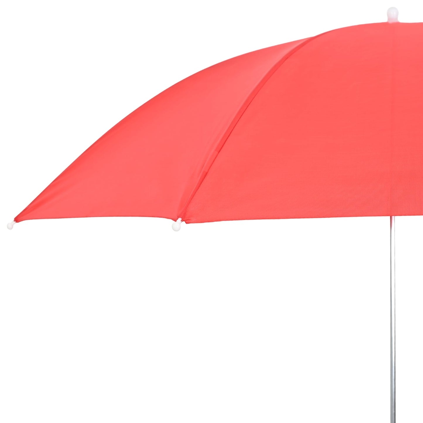 Umbrella with Clamp 2 pcs Fire Brick Red Ø 105 x 86 cm