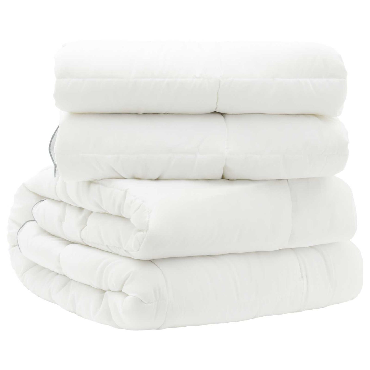 Duvet 155x220 cm 4 Seasons 200+300 GSM Australian Wool White