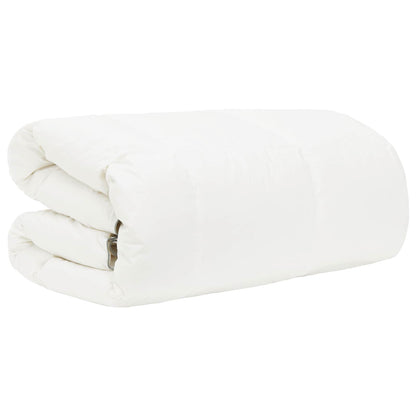 Duvet 155x220 cm 4 Seasons 200+300 GSM Australian Wool White