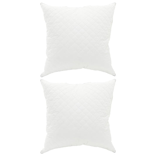 Pillow FULDA 2 pcs 40 x 40 cm 100% Goose Down & Feather White