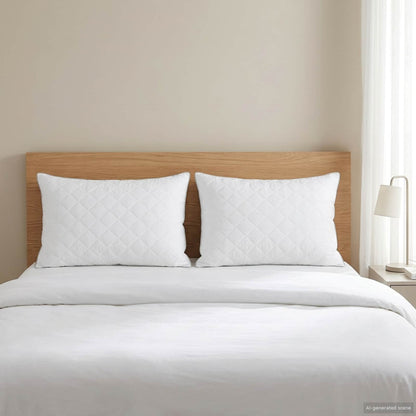 Pillow FULDA 2 pcs 50 x 70 cm 100% Goose Down & Feather White