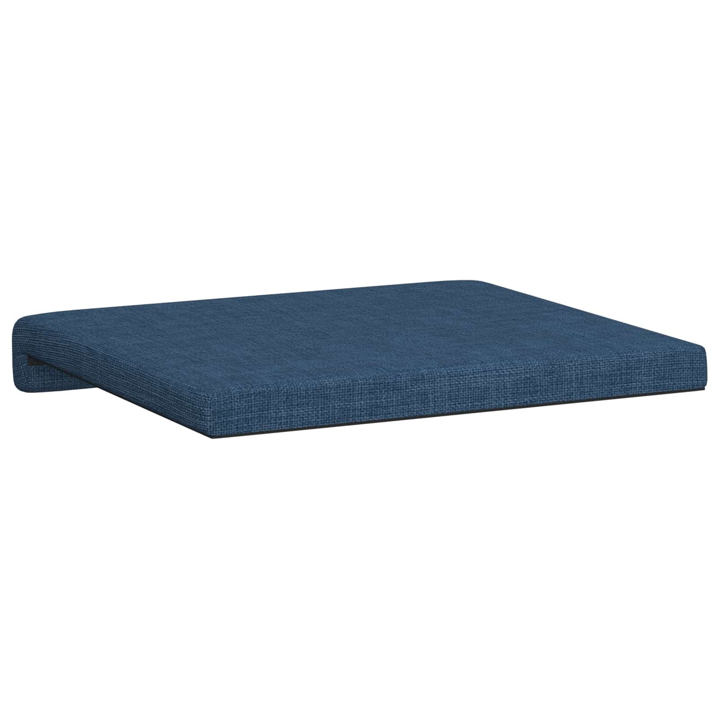 Bench Cushion 2 pcs Fabric Blue Depth 35 cm