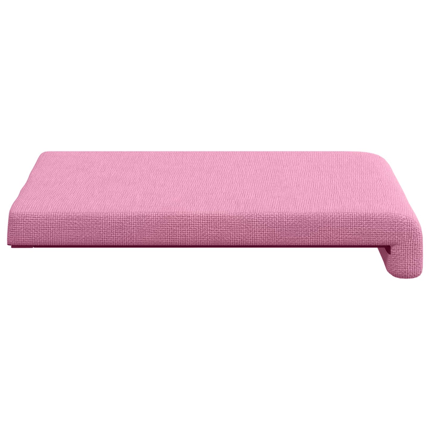 Bench Cushion 2 pcs Fabric Pink Depth 35 cm
