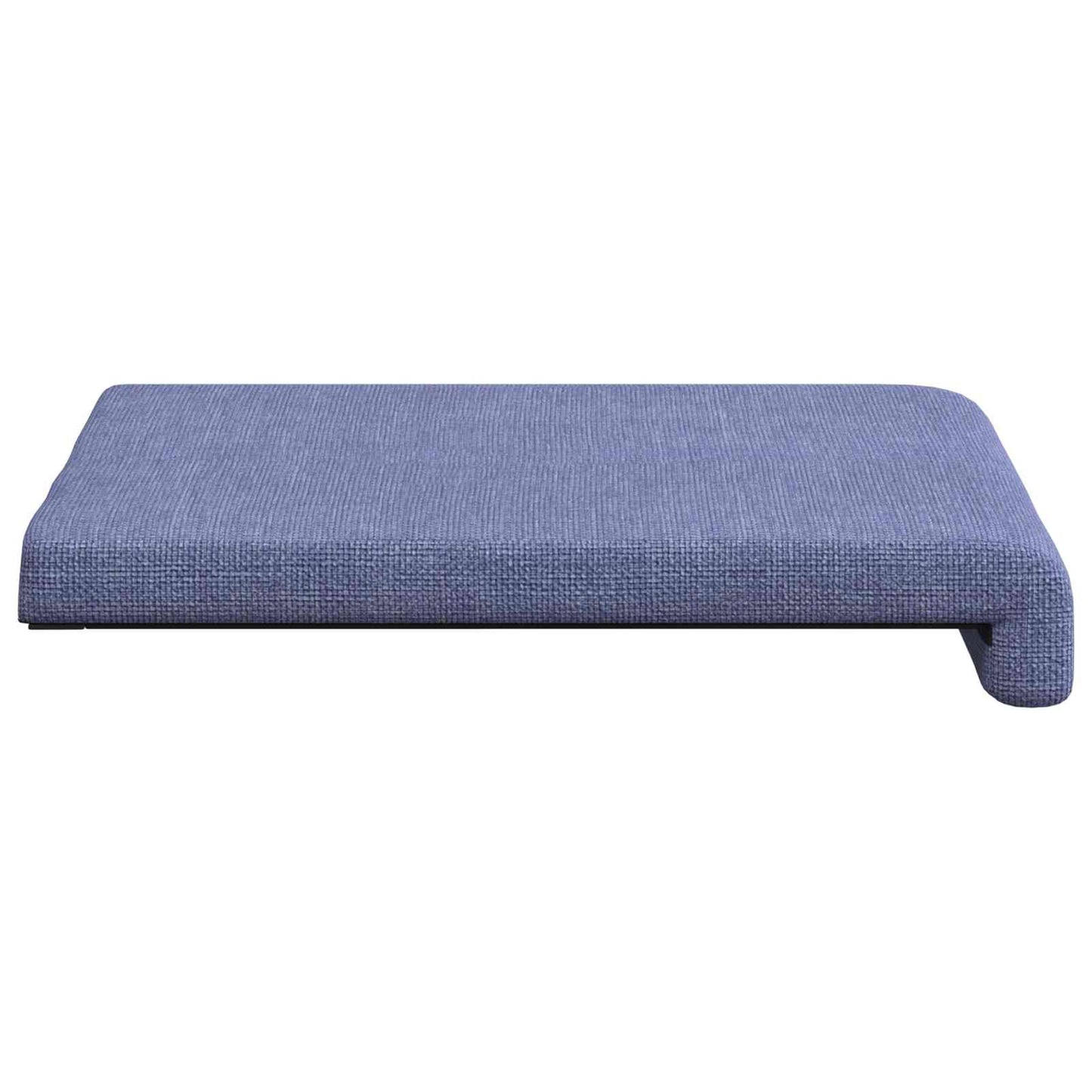 Bench Cushion 2 pcs Fabric Jeans Blue Depth 35 cm