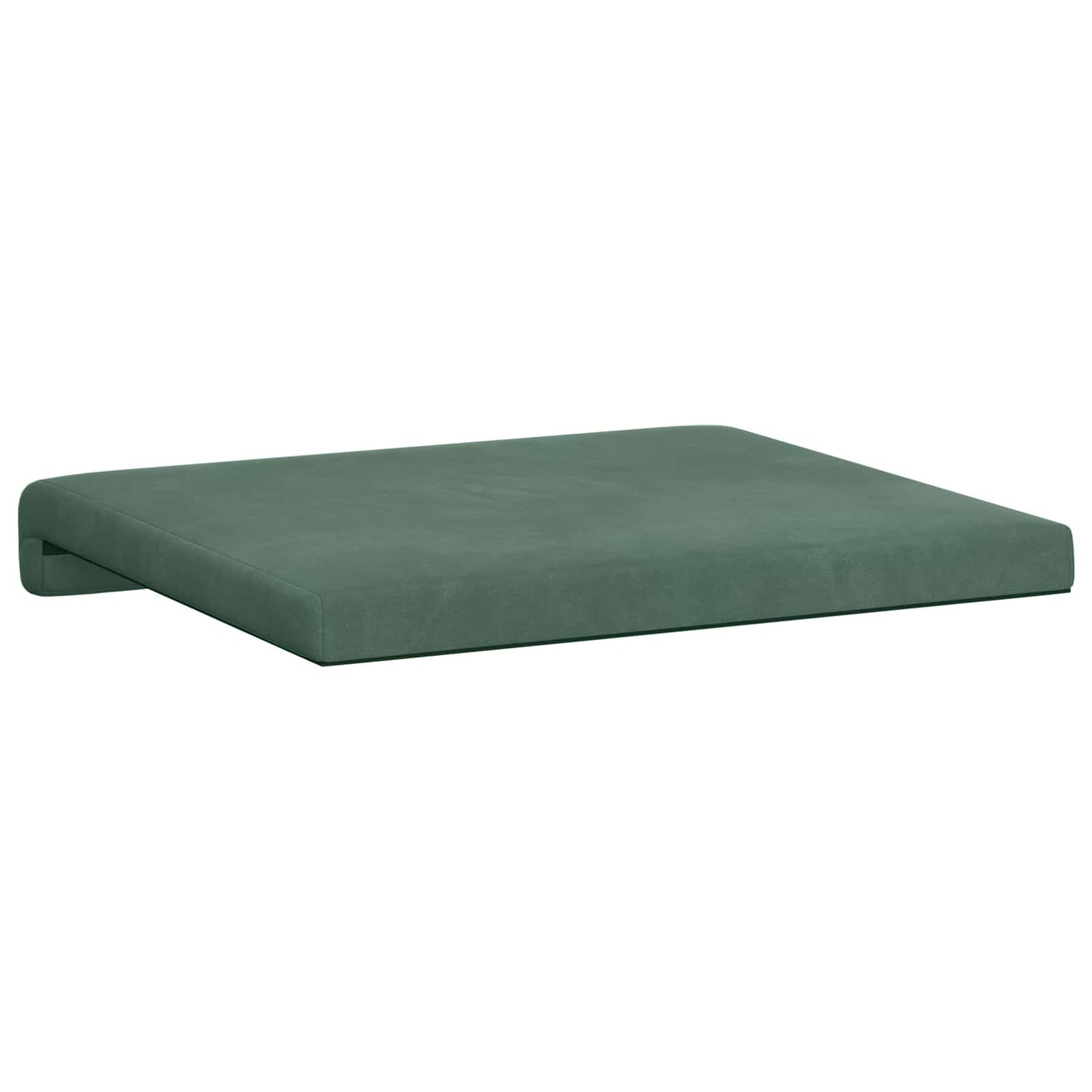 Bench Cushion 2 pcs Velvet Sea Green Depth 35 cm