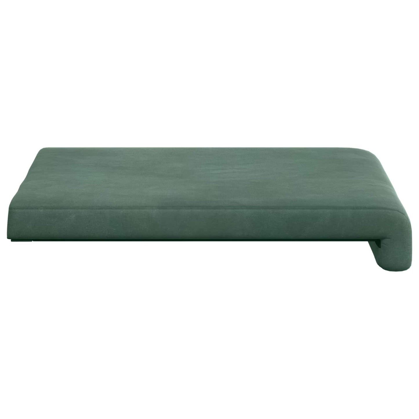 Bench Cushion 2 pcs Velvet Sea Green Depth 35 cm