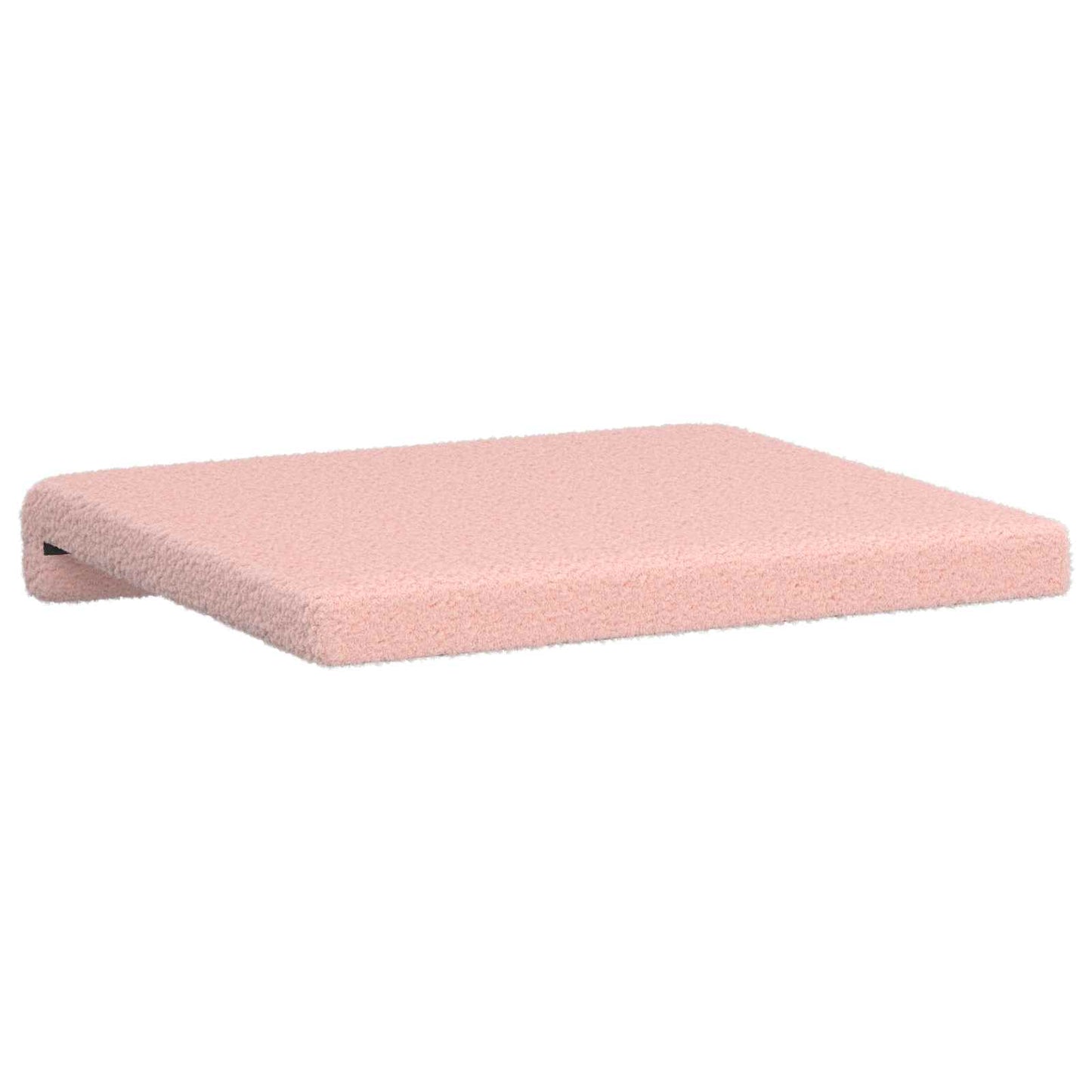 Bench Cushion 2 pcs Sherpa Fabric Pink Depth 35 cm