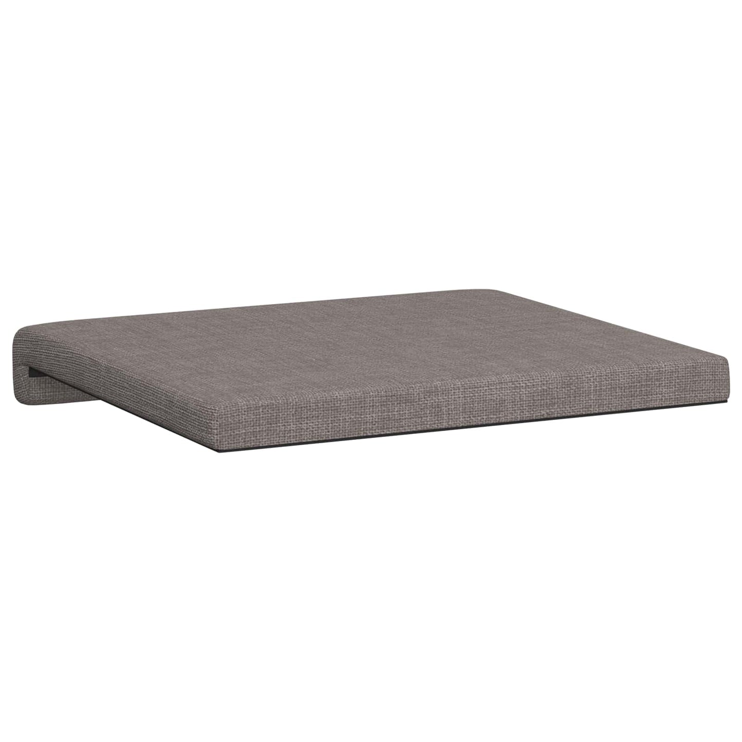 Bench Cushion 4 pcs Fabric Taupe Depth 35 cm