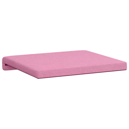Bench Cushion 4 pcs Fabric Pink Depth 35 cm