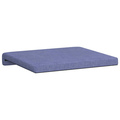 Bench Cushion 4 pcs Fabric Jeans Blue Depth 35 cm
