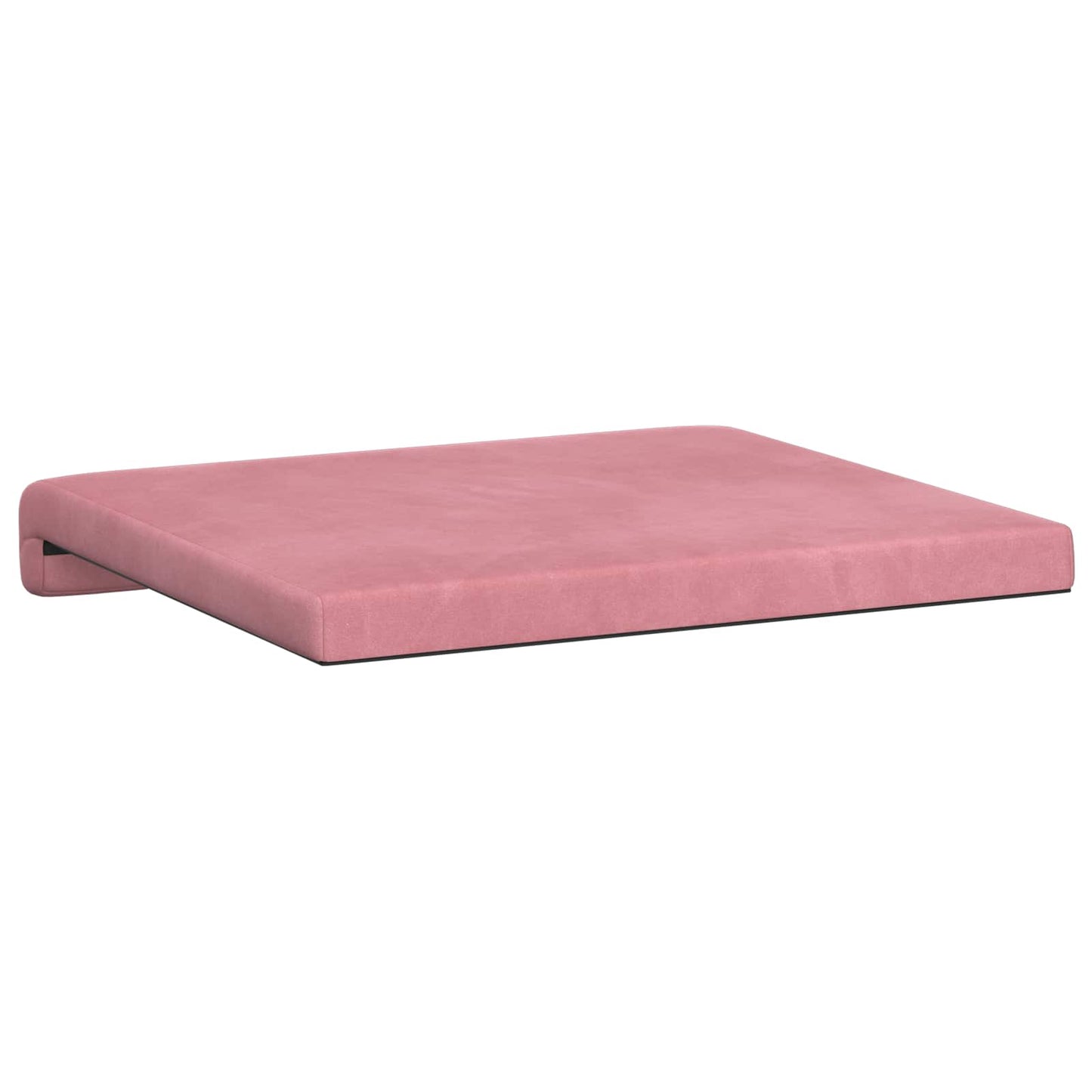 Bench Cushion 4 pcs Velvet Pink Depth 35 cm
