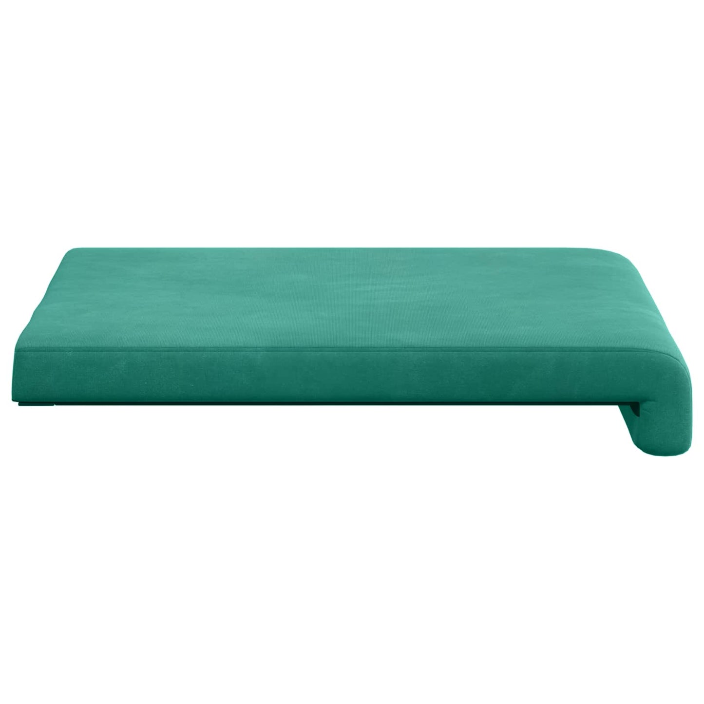 Bench Cushion 4 pcs Velvet Turquoise Depth 35 cm
