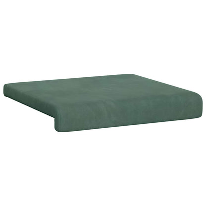Bench Cushion 4 pcs Velvet Sea Green Depth 35 cm