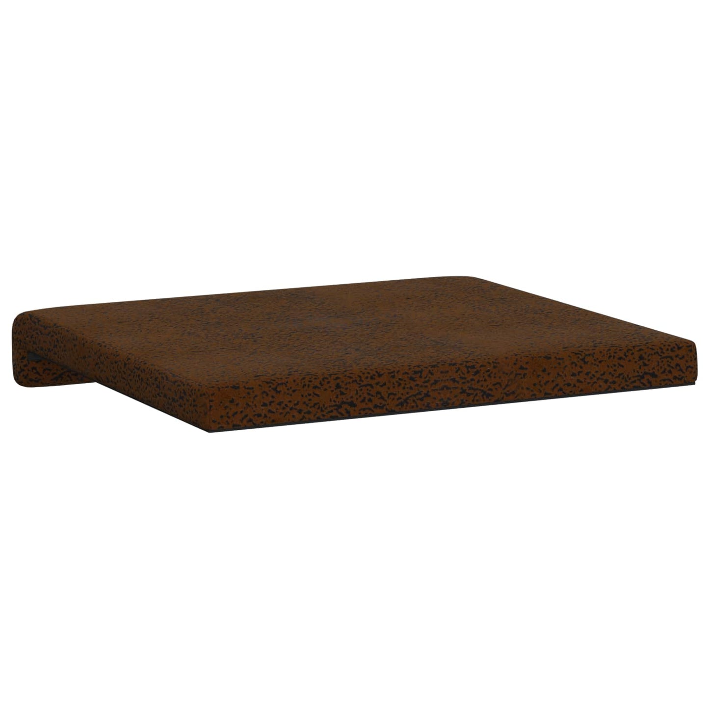 Bench Cushion 4 pcs Faux Suede Fabric Brown Depth 35 cm