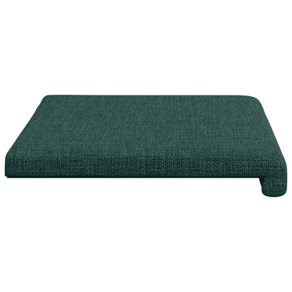 Bench Cushion Fabric Dark Green Depth 35 cm