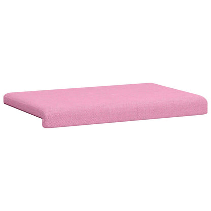 Bench Cushion Fabric Pink Depth 35 cm