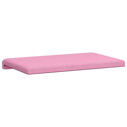Bench Cushion Fabric Pink Depth 35 cm