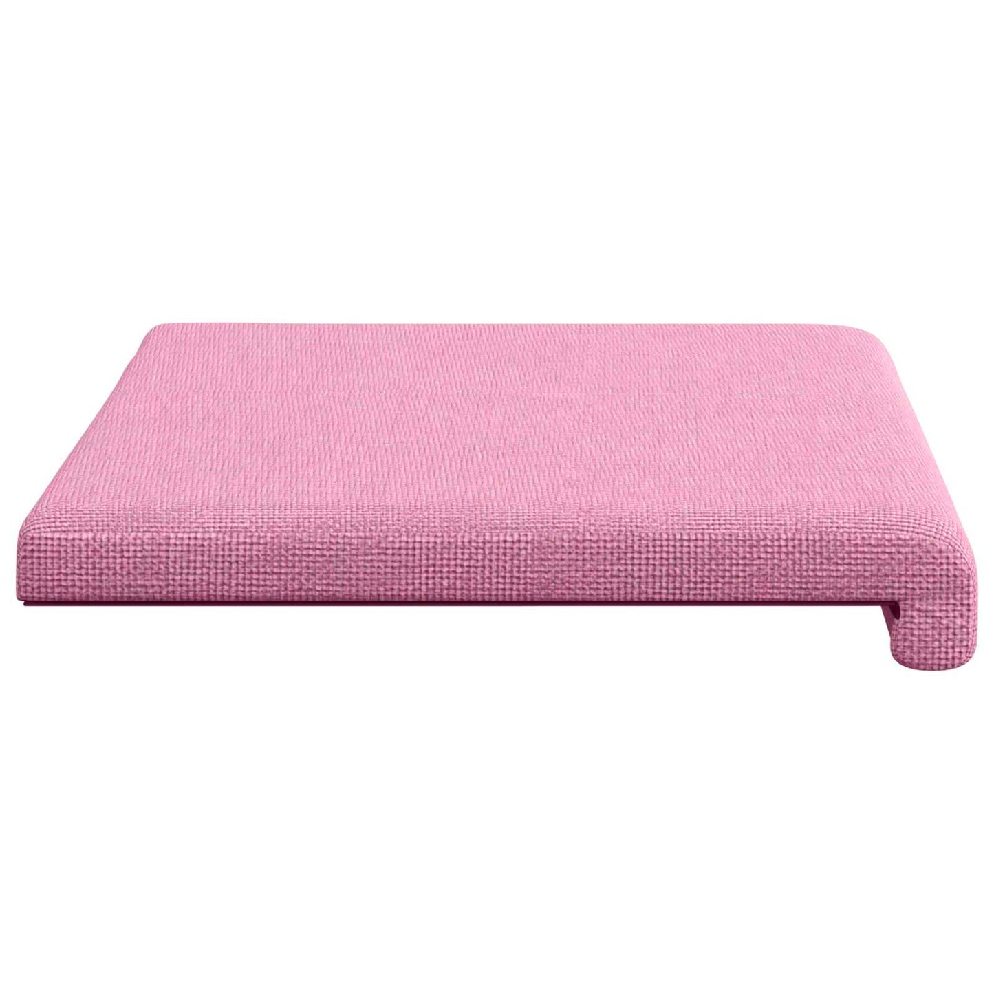 Bench Cushion Fabric Pink Depth 35 cm