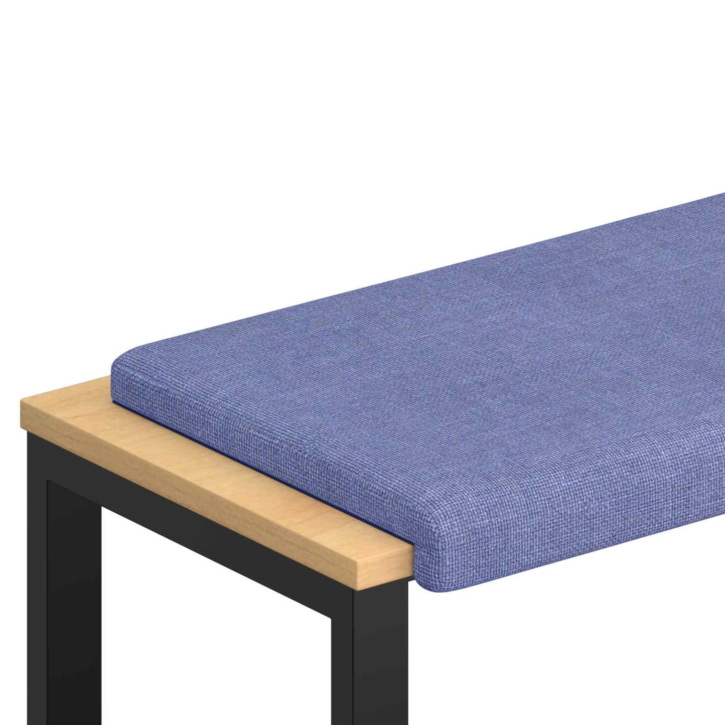 Bench Cushion Fabric Jeans Blue Depth 35 cm