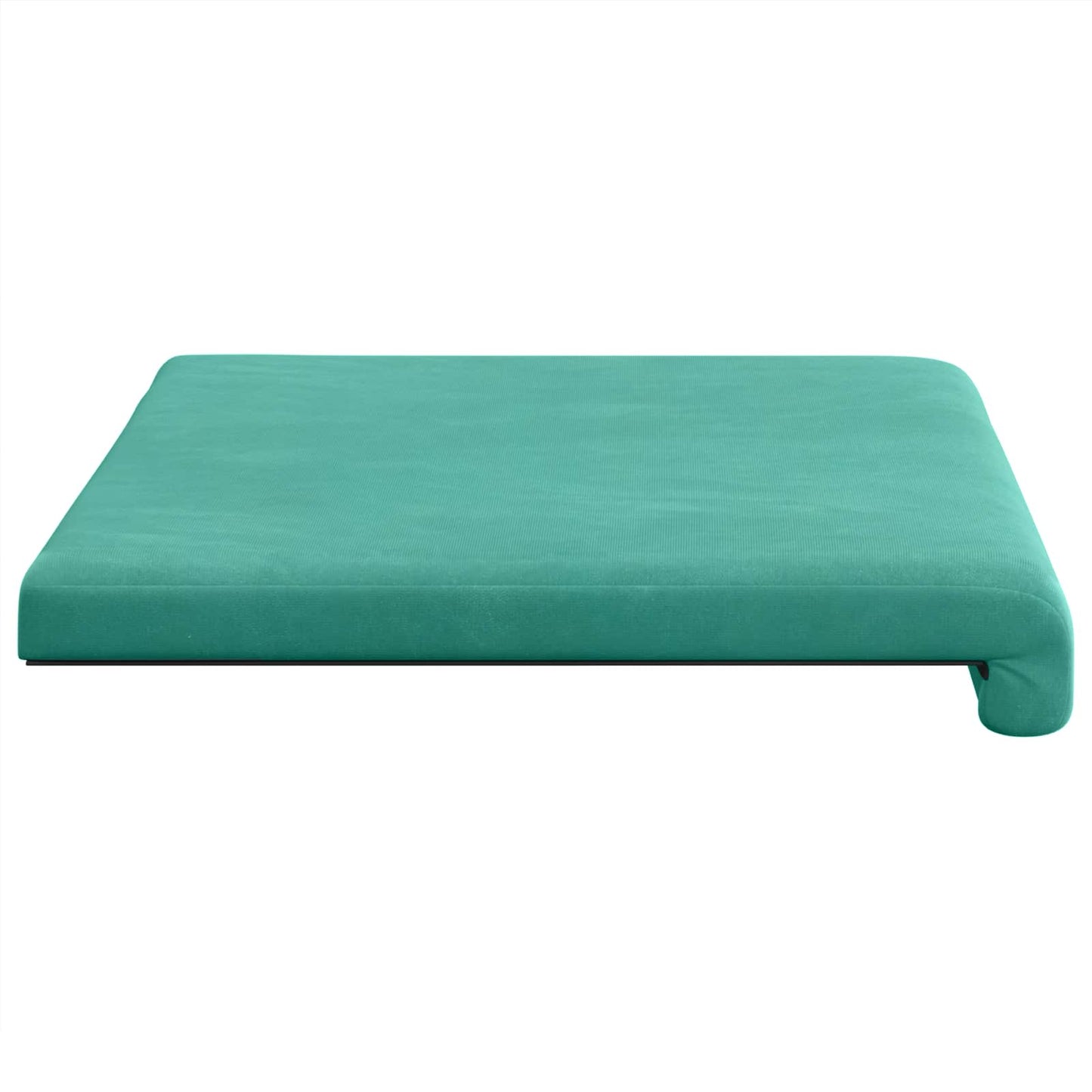 Bench Cushion Velvet Turquoise Depth 35 cm