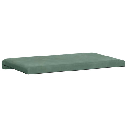 Bench Cushion Velvet Sea Green Depth 35 cm