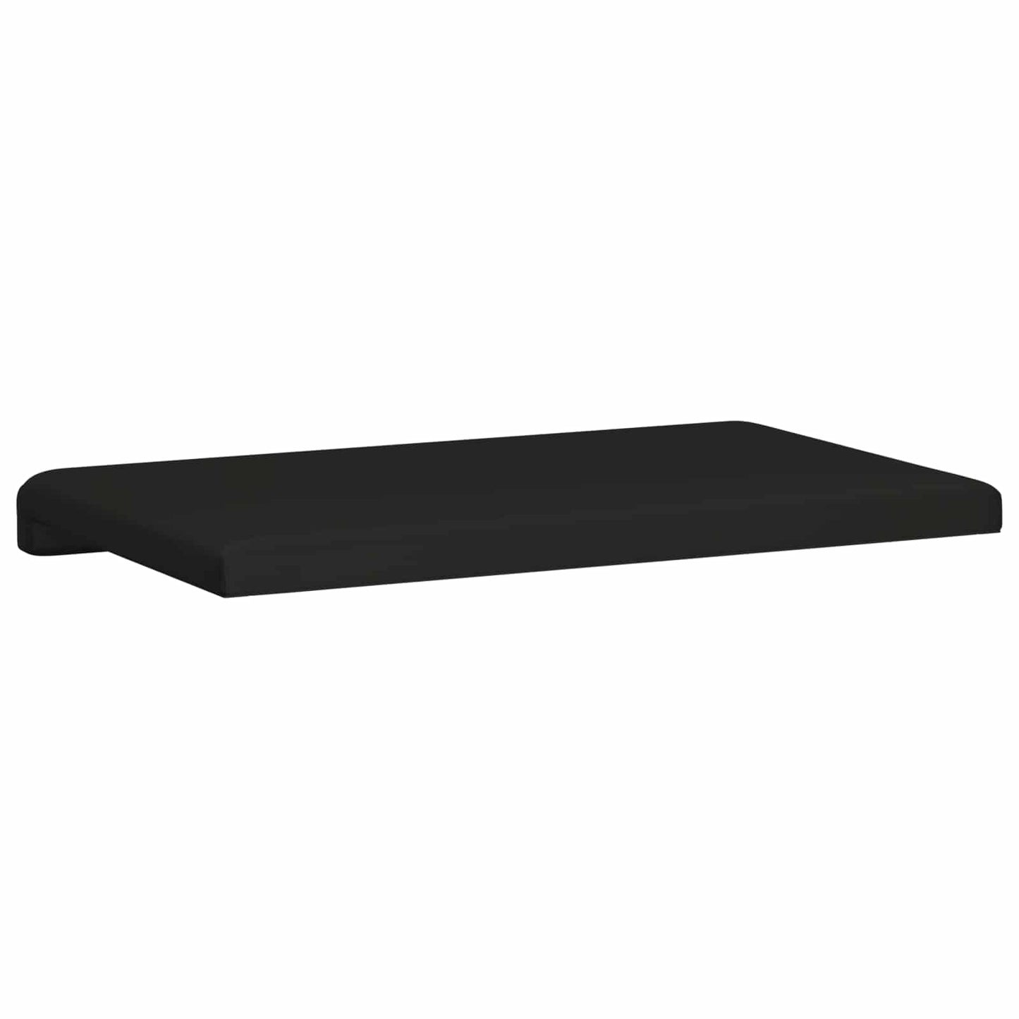 Bench Cushion Faux Leather Black Depth 35 cm