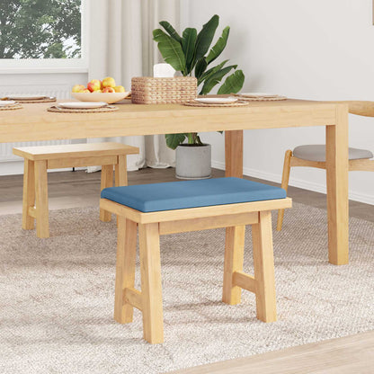 Bench Cushion Corduroy Blue Depth 35 cm
