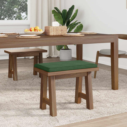 Bench Cushion Corduroy Dark Green Depth 35 cm
