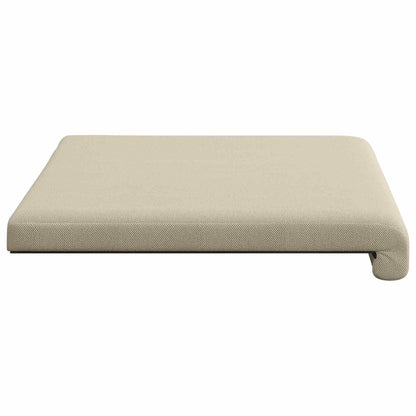 Bench Cushion Textured Velvet Sand Depth 35 cm