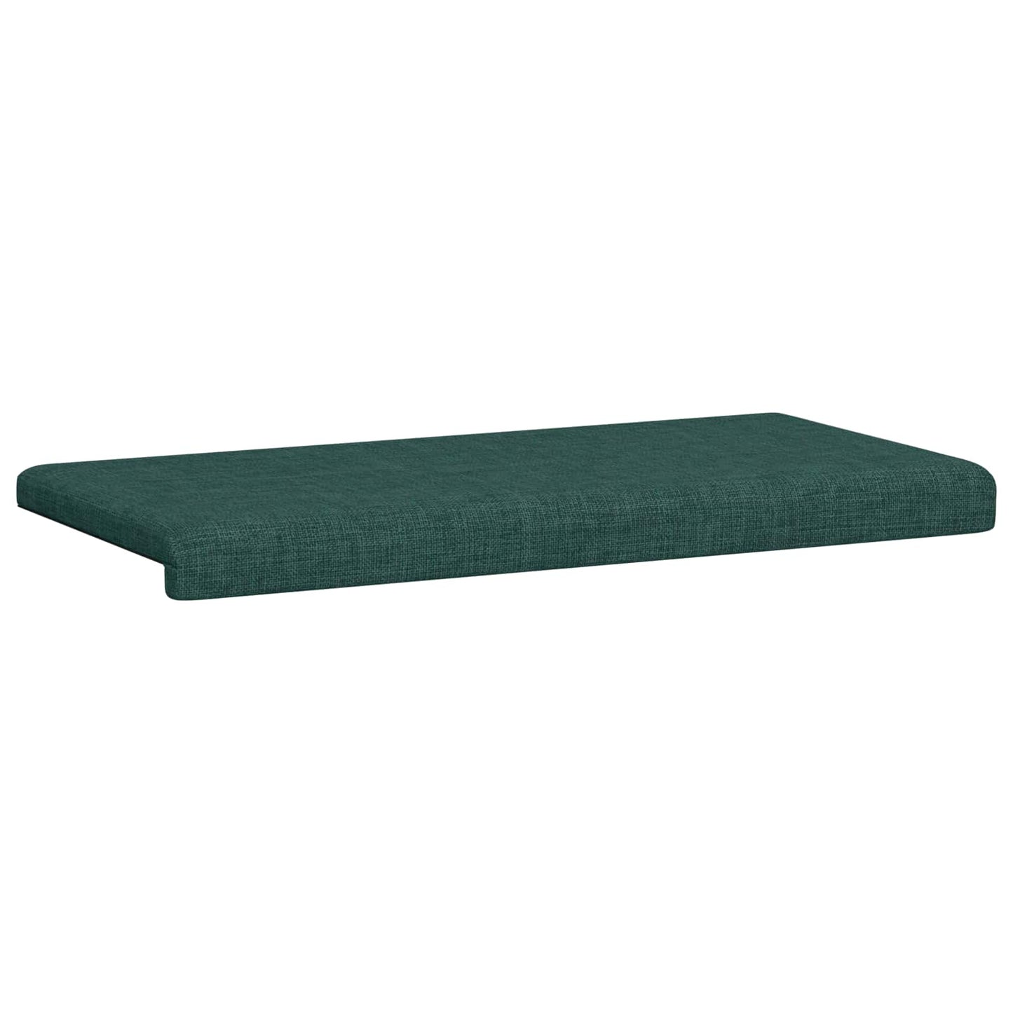 Bench Cushion Fabric Dark Green Depth 35 cm